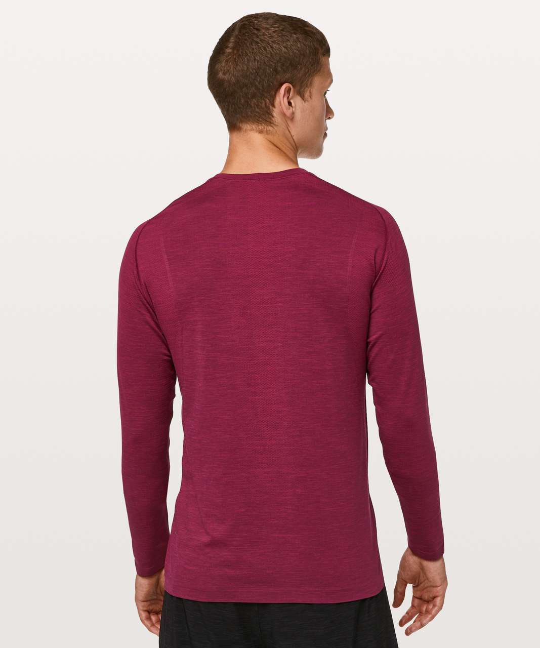 Lululemon Metal Vent Tech Long Sleeve - Violet Red / Dashing Purple