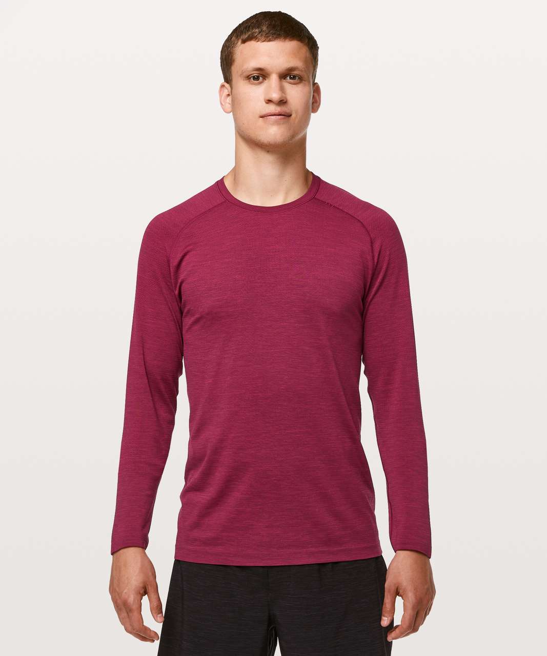 Lululemon Metal Vent Tech Long Sleeve - Violet Red / Dashing Purple