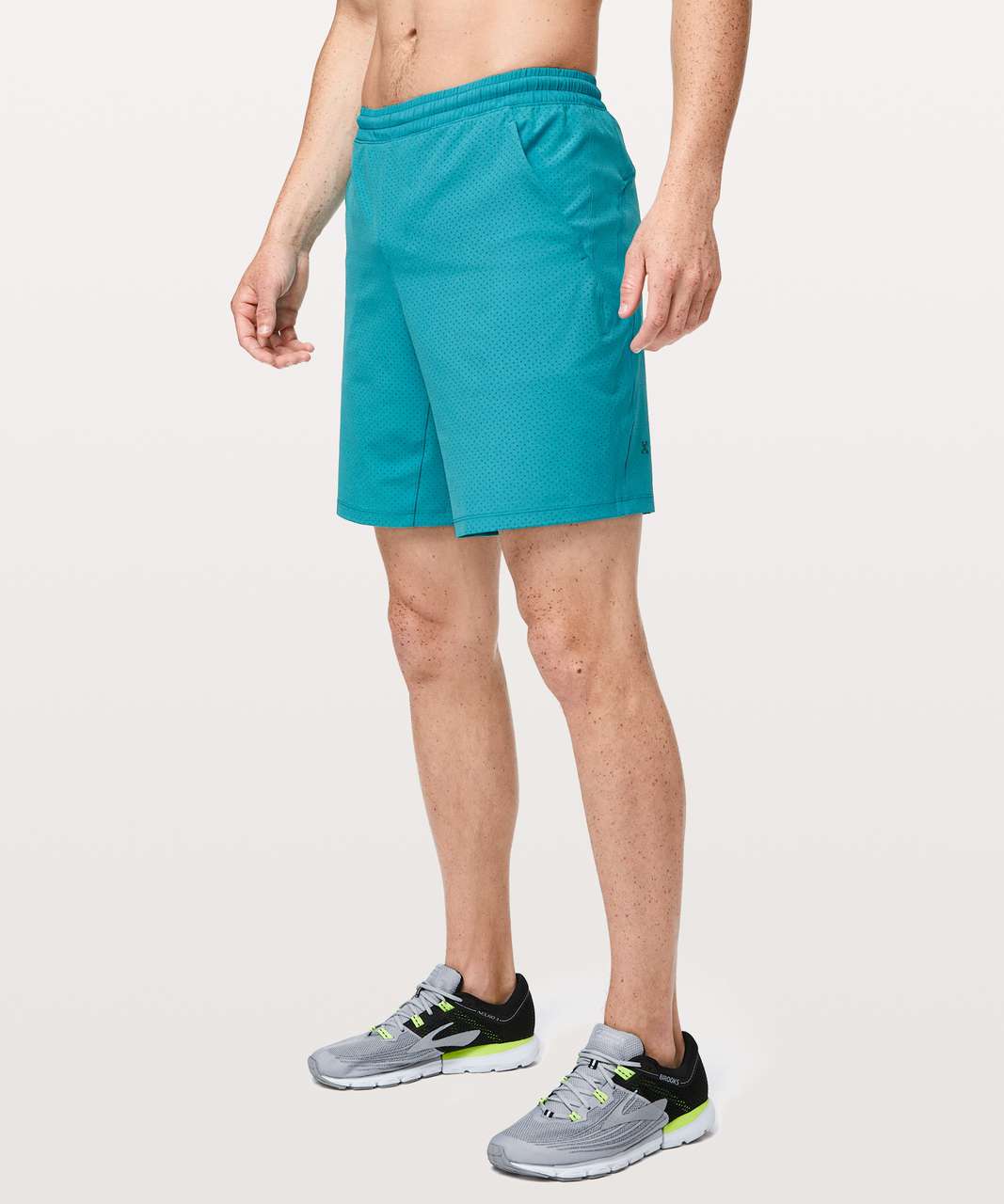 Lululemon Pace Breaker Short *Lined Perforated 9" - Amazonite