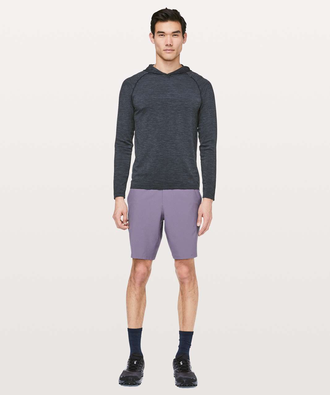 Lululemon Pace Breaker Short *Lined Perforated 9" - Graphite Purple