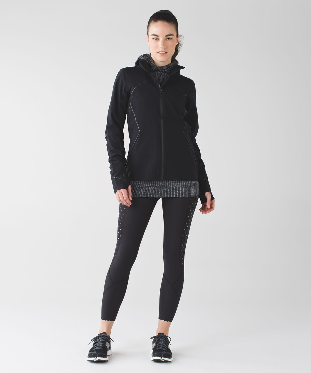 Lululemon Tight Stuff Tight - Black / Sequin Dot Black Silver / White -  lulu fanatics