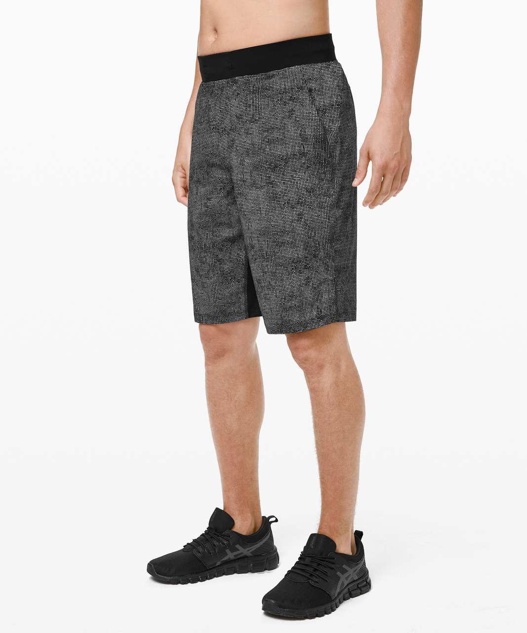 Lululemon T.H.E. Short 11" *Linerless - Cubed Ice Grey Black