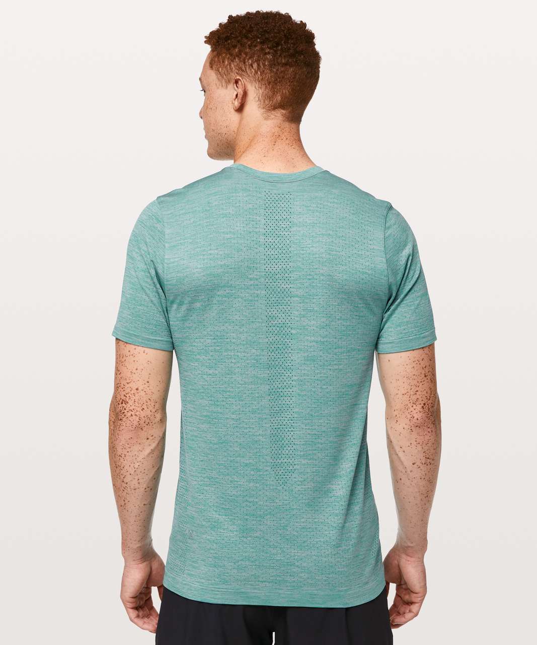 Lululemon Metal Vent Tech Surge Short Sleeve - Amazonite / Light Cast