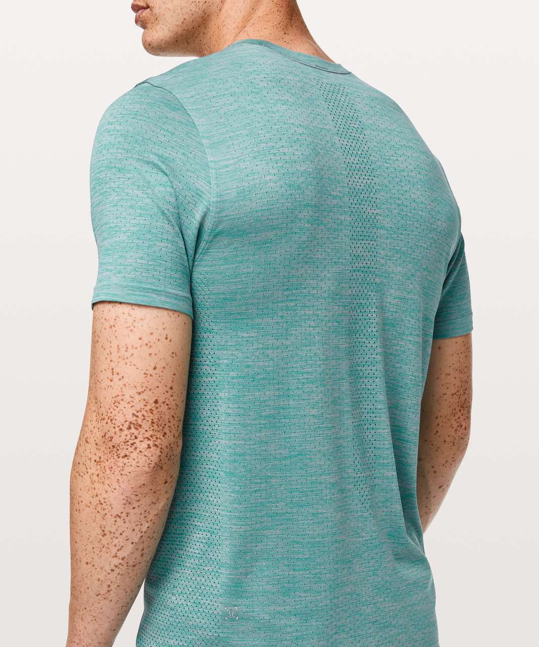 Lululemon Metal Vent Tech Surge Short Sleeve - Amazonite / Light Cast