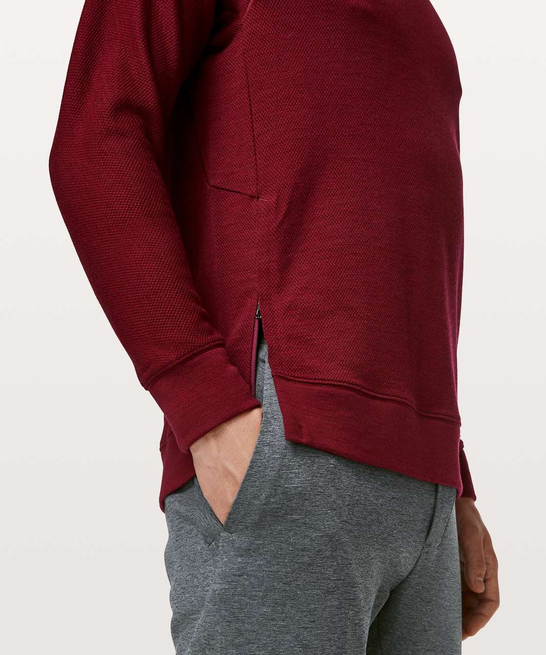 Lululemon Accedo Sweatshirt *lululemon lab - Zesty Auburn