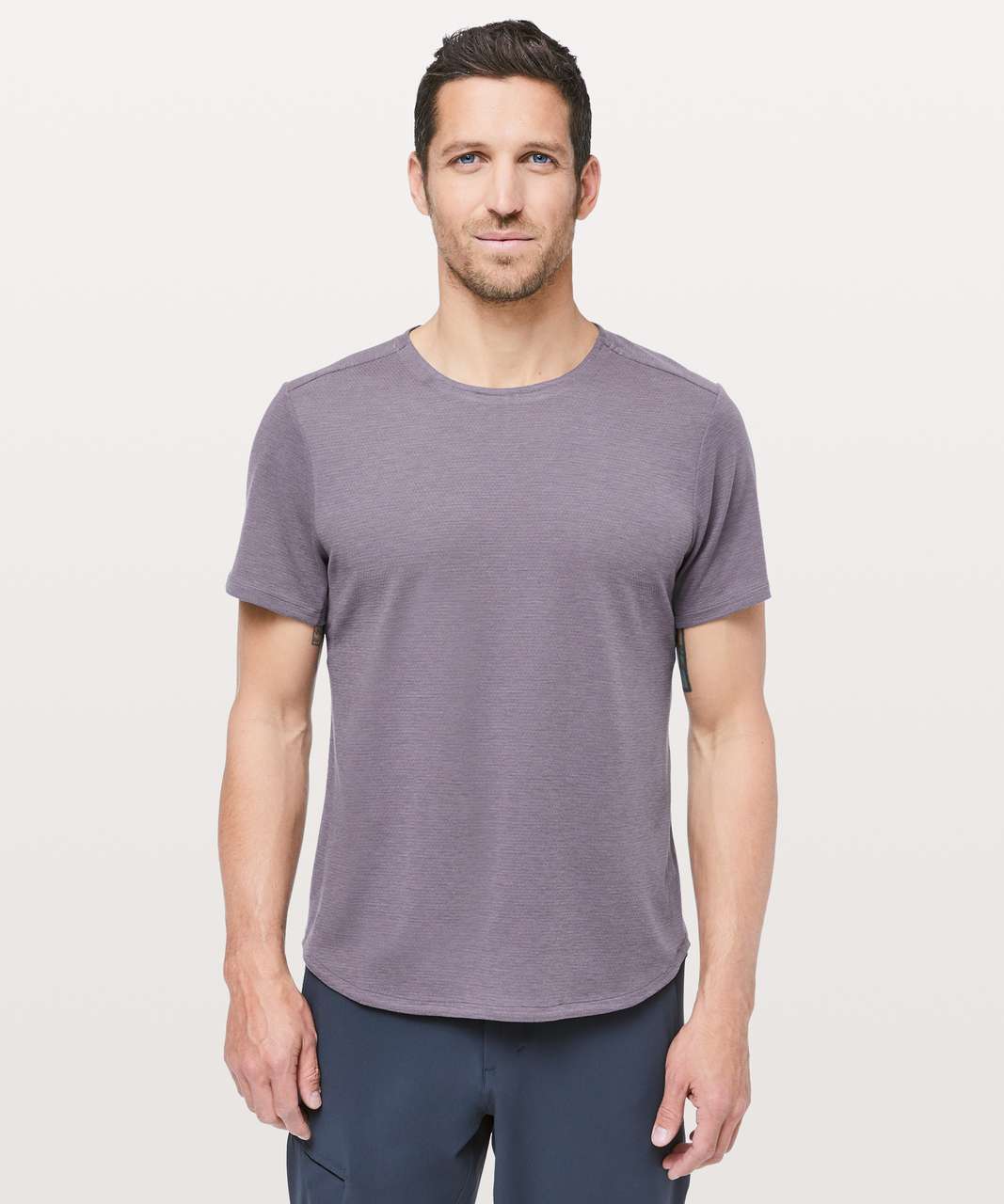 Lululemon Conflux Short Sleeve - Graphite Purple - lulu fanatics