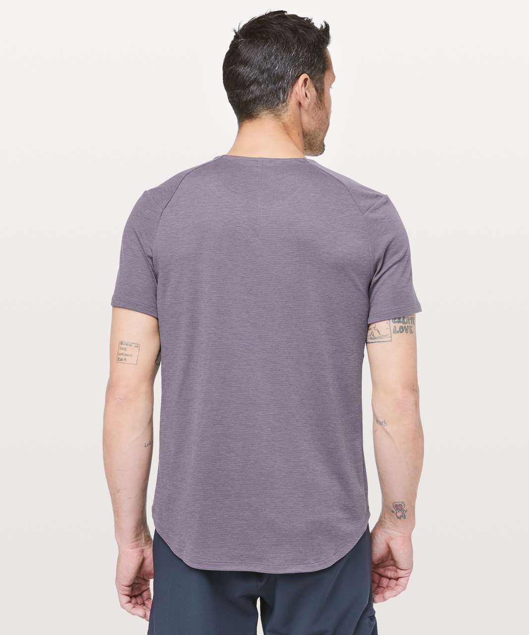 Lululemon Conflux Short Sleeve - Graphite Purple