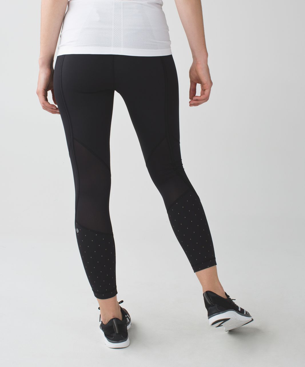 Lululemon Pedal To The Medal 7/8 Tight - Black / Night Fall Black Multi -  lulu fanatics