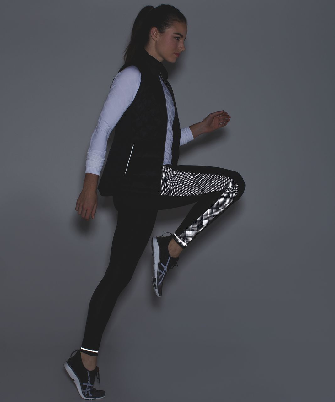 Lululemon speed tights reflective ravishing reptile - Agent Athletica