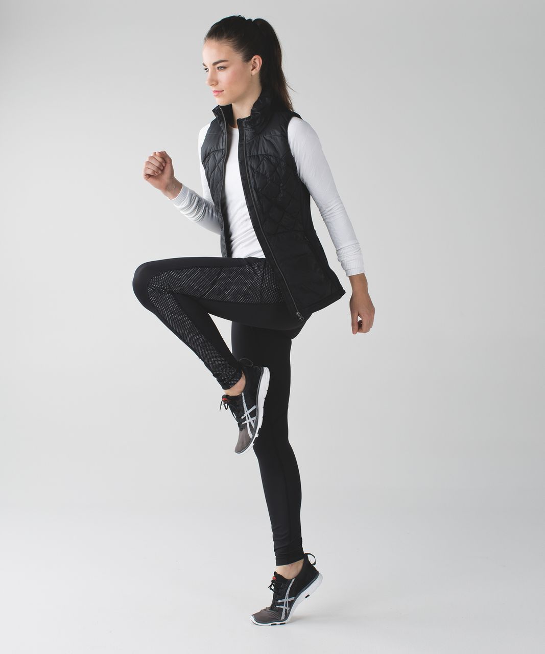 Lululemon Speed Tight IV - Ravish Reptile Silver Black