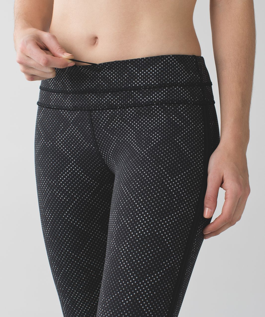 Lululemon Pace Tight (Full-On Luxtreme) *Lights Out - Black / Ravish Reptile Silver Black