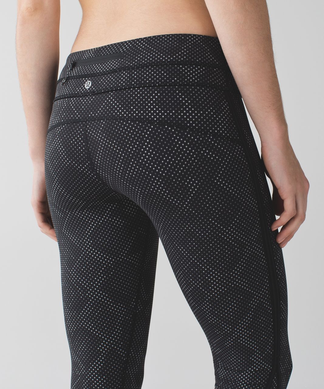 Lululemon Pace Tight (Full-On Luxtreme) *Lights Out - Black / Ravish Reptile Silver Black