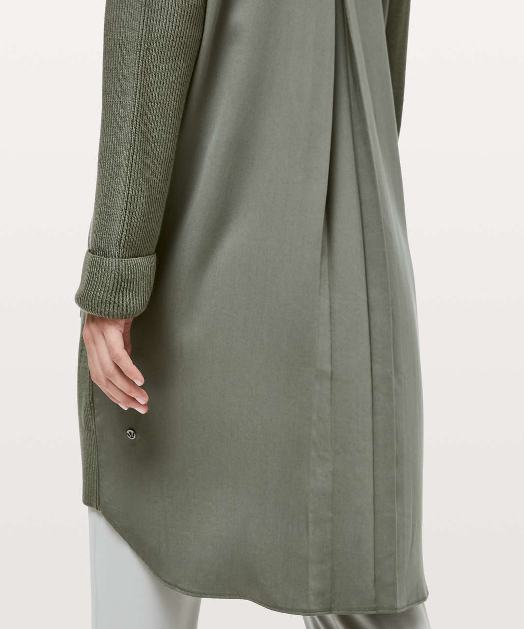 Lululemon Still At Ease Wrap - Grey Sage / Grey Sage