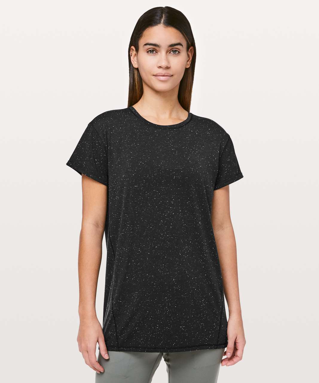 Lululemon Part Ways Tee - Black / White