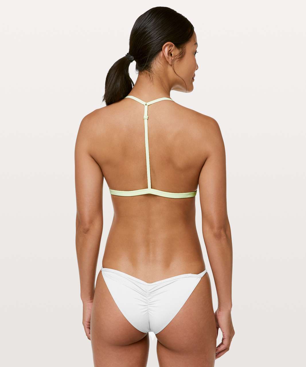 Lululemon Simply There Triangle Bralette - Citrus Ice - lulu fanatics