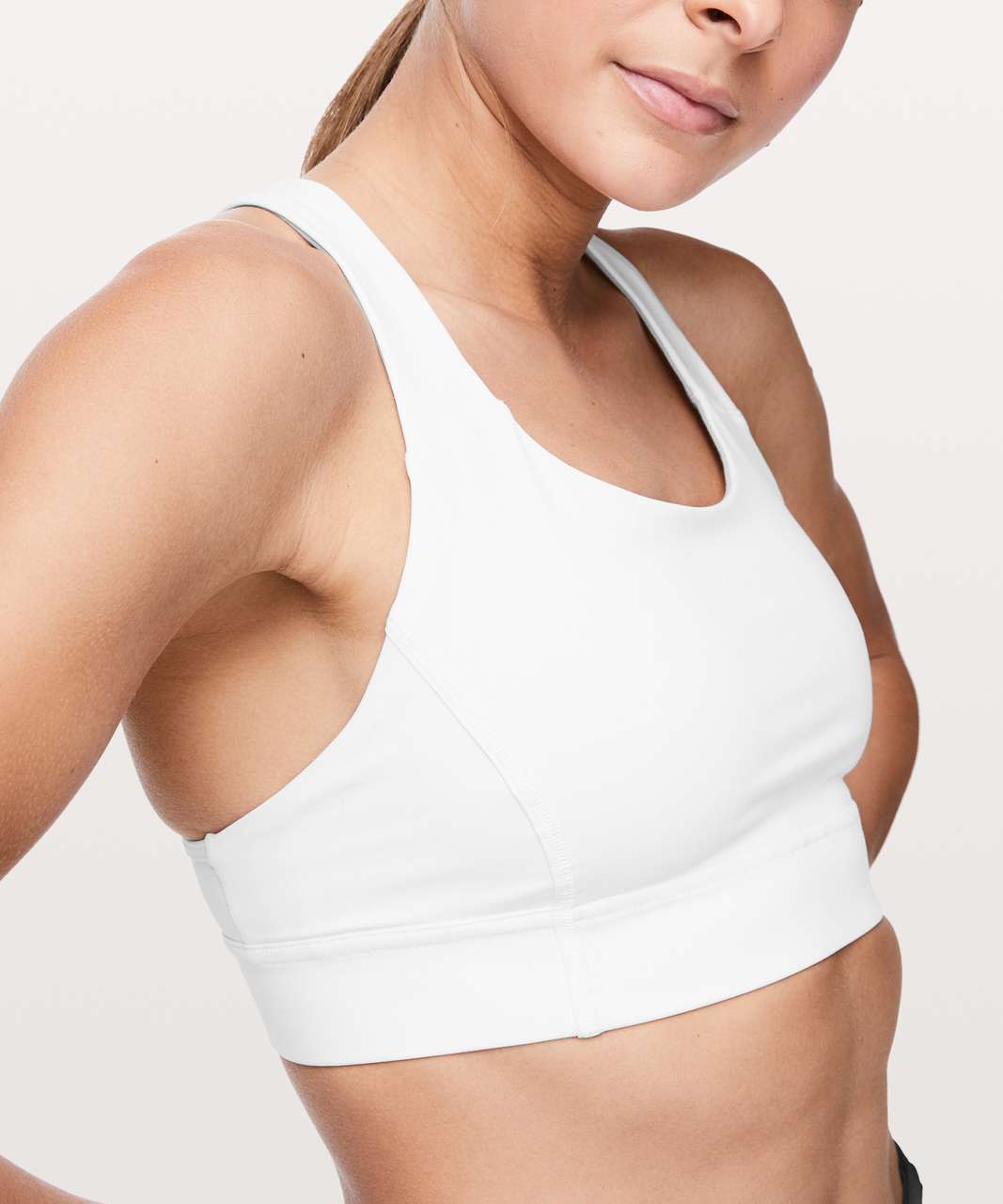 Lululemon Power Through Bra - White