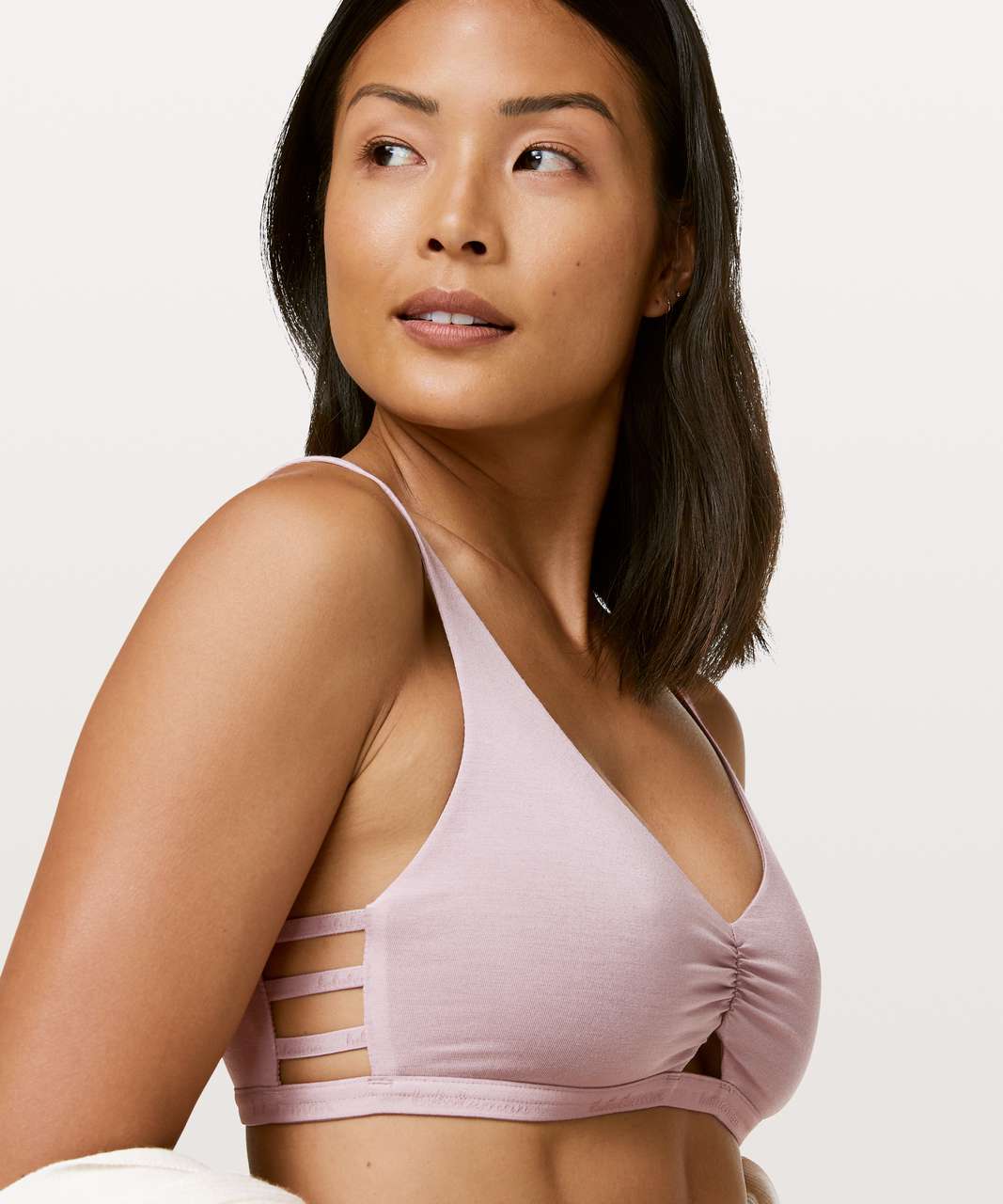 Lululemon Simply Gathered Bralette - Smoky Blush