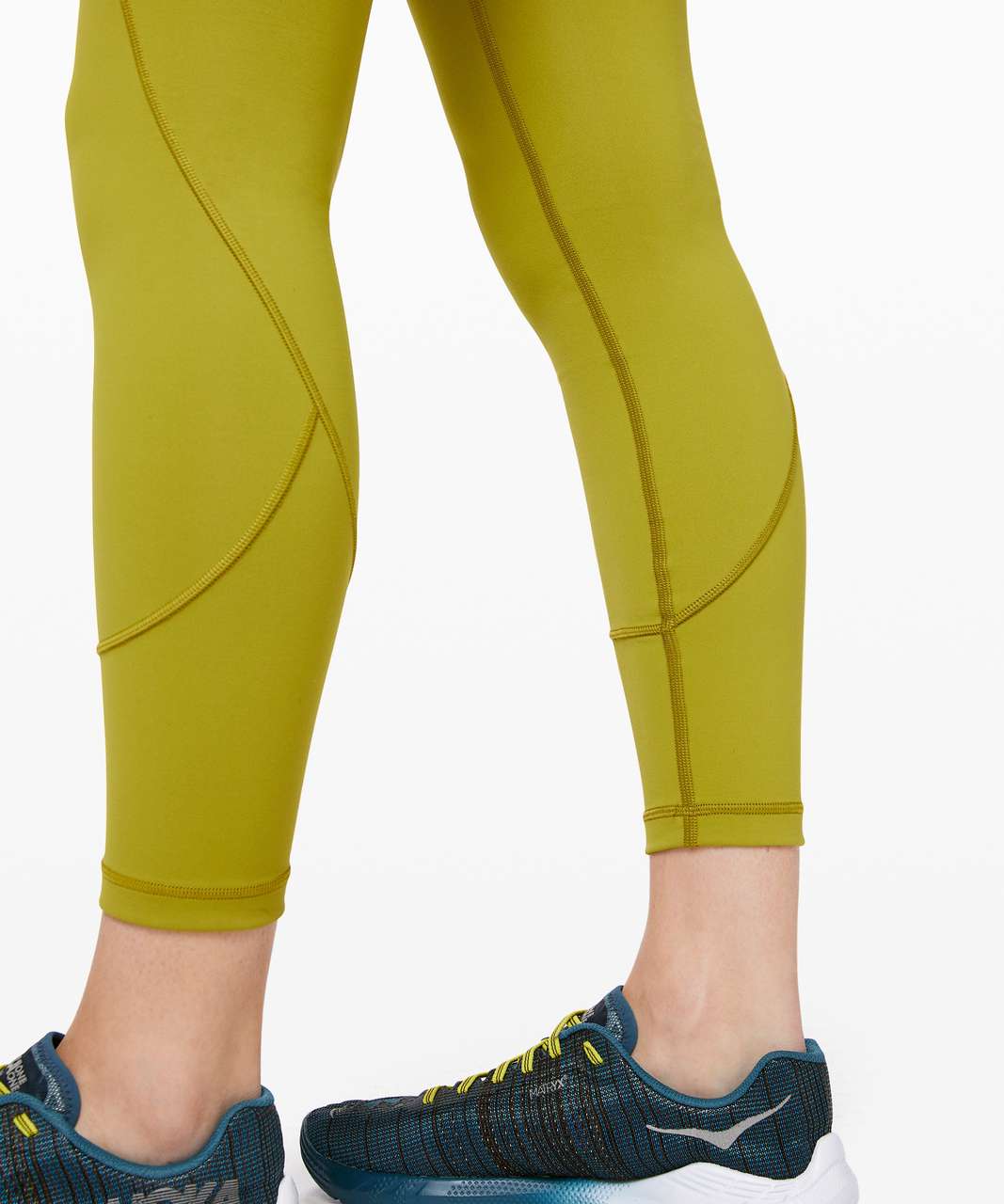 Lululemon In Movement Tight 25” Everlux Yellow Size 10 - $75 (41