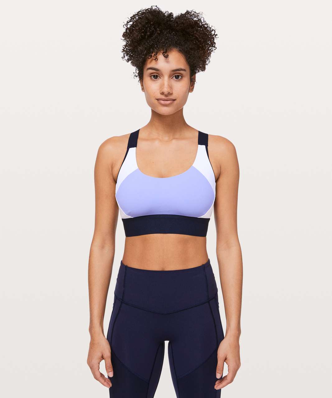 Lululemon Another Rep Bra - Iron Purple / Serene Blue / Pink Glow / True Navy