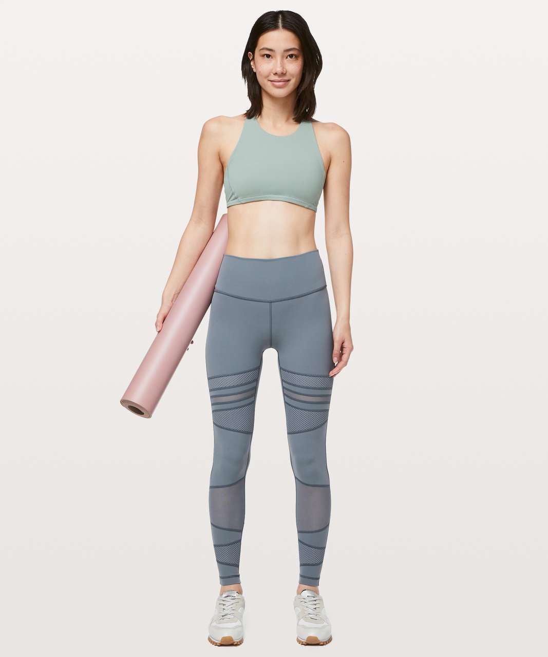 Lululemon Women's Wunder Under High-Rise Tight Leggings Mix & Mesh