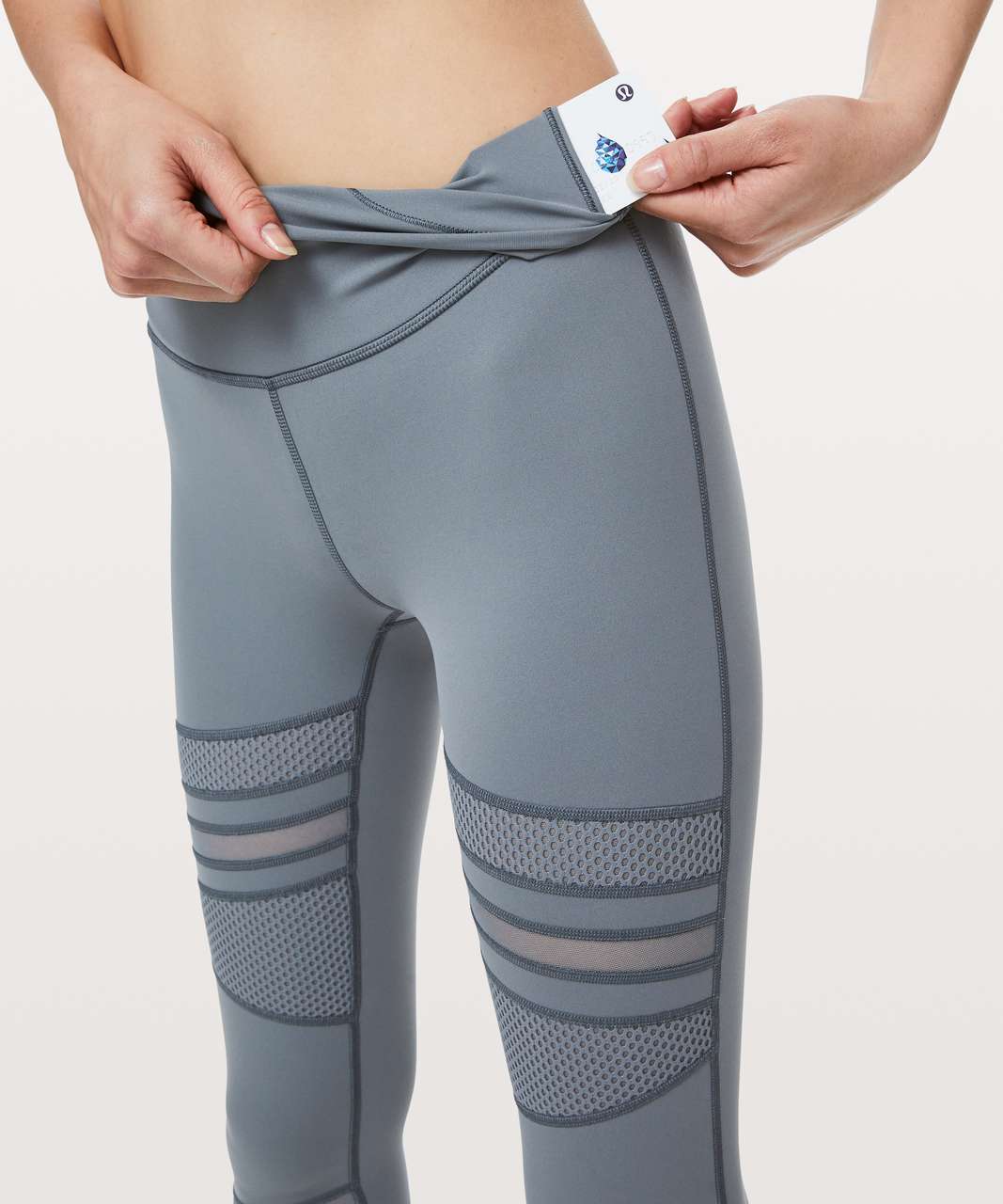 Lululemon Wunder Under High-Rise Tight 25 - Pastel Blue - lulu fanatics