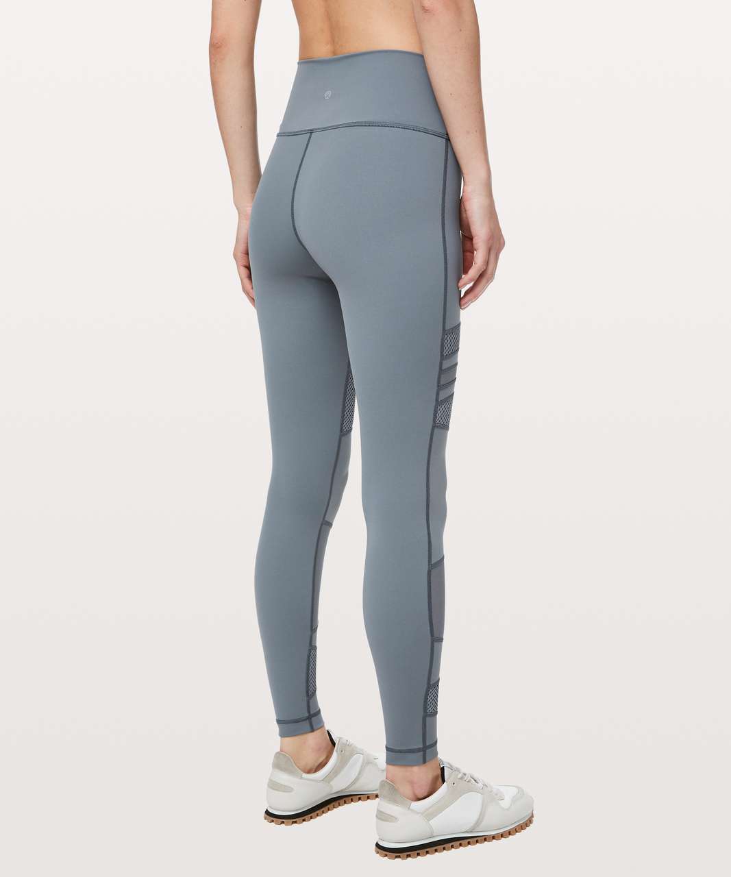 Lululemon Wunder Under High-Rise Tight *Mix & Mesh 28" - Steam Blue