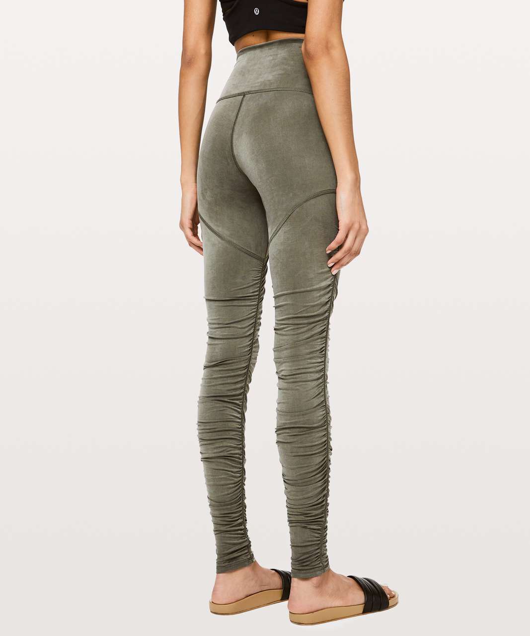 Lululemon Into Something Good Tight *28" - Grey Sage