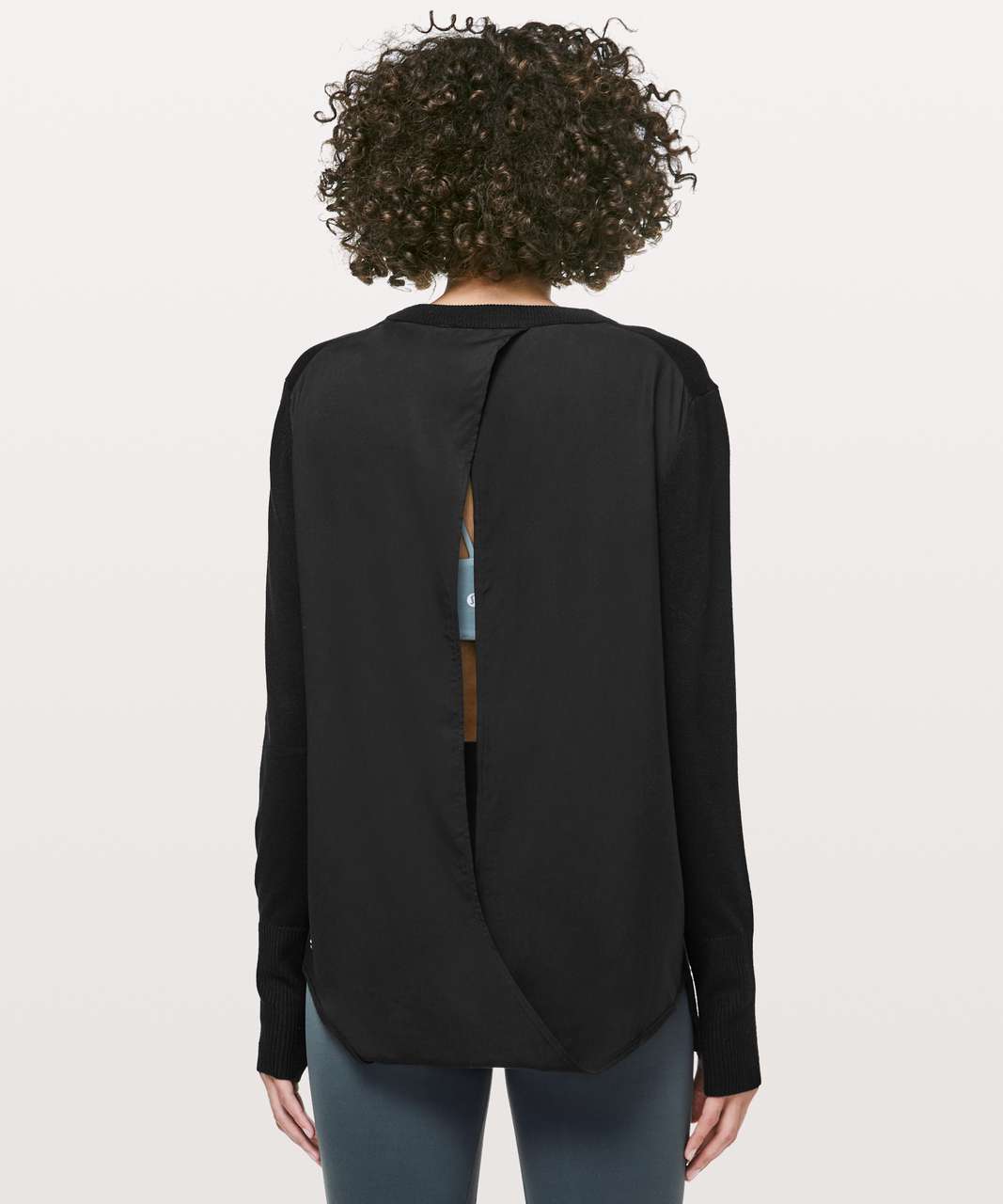 Lululemon Still At Ease Pullover - Black / Black