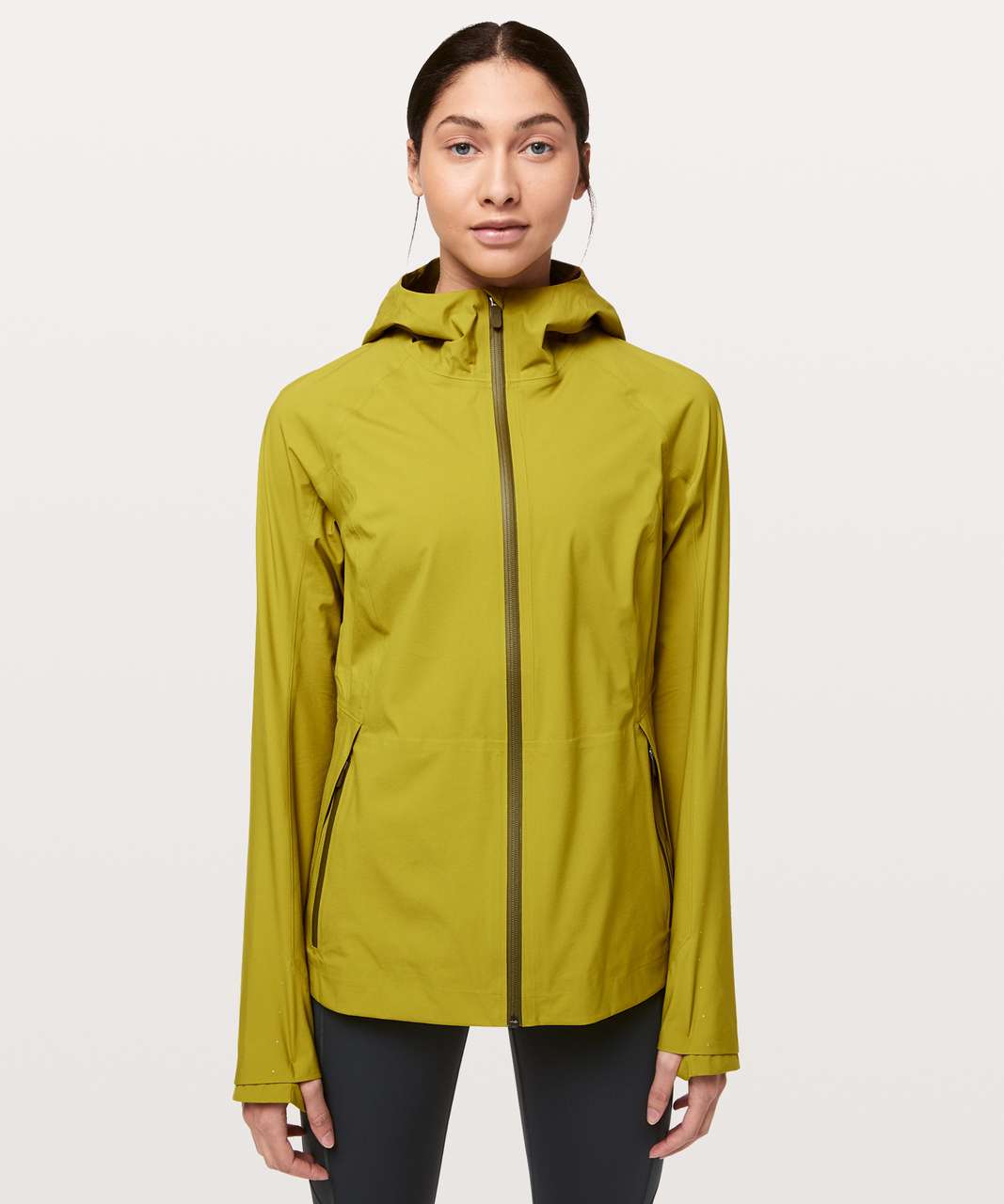 Lululemon The Rain Is Calling Jacket II - Golden Lime