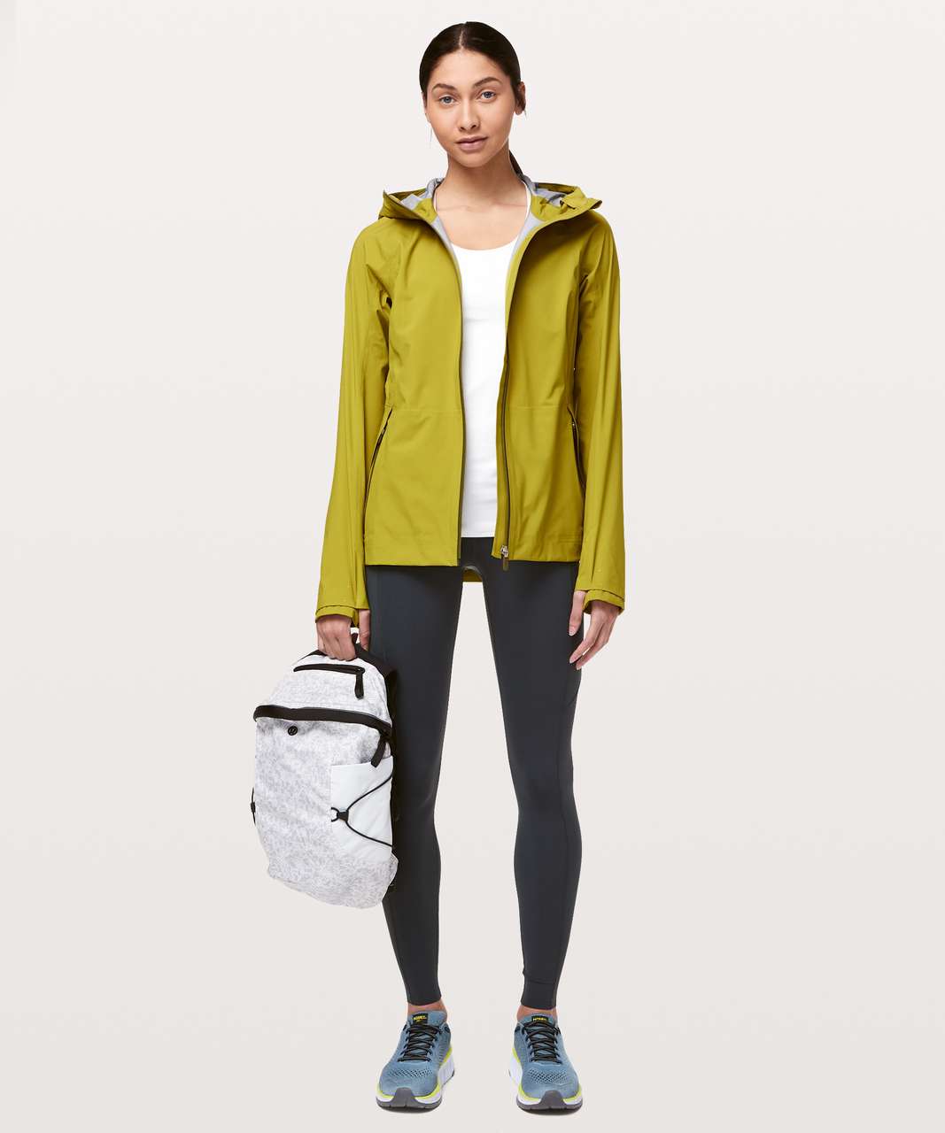 Lululemon The Rain Is Calling Jacket II - Golden Lime