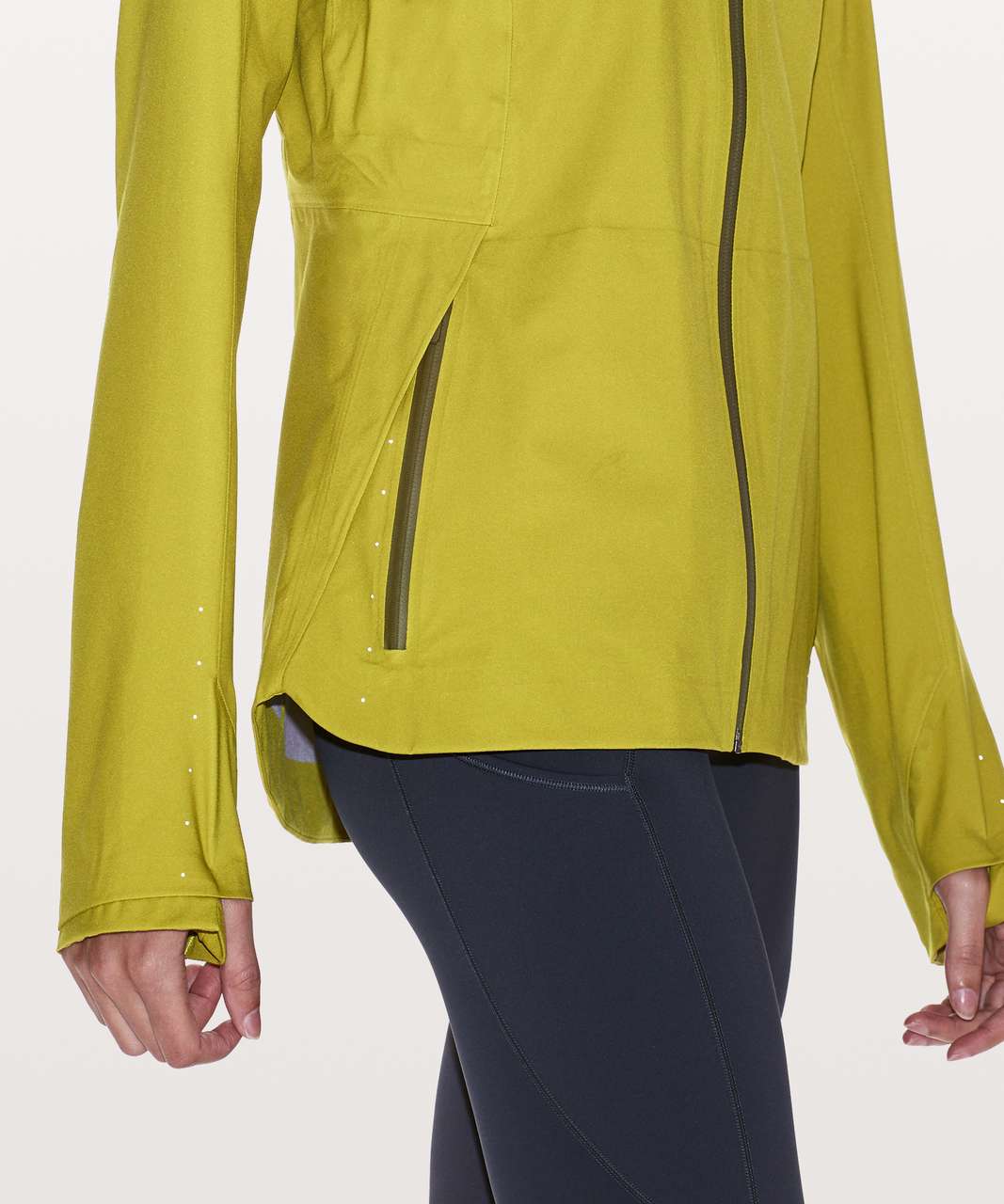 Lululemon The Rain Is Calling Jacket II - Golden Lime