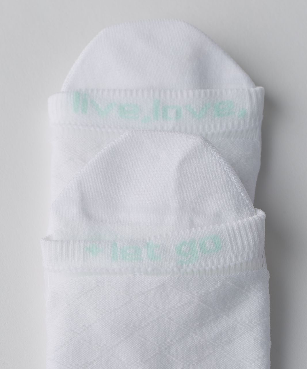 Lululemon Play All Day Sock - White / Sea Mist