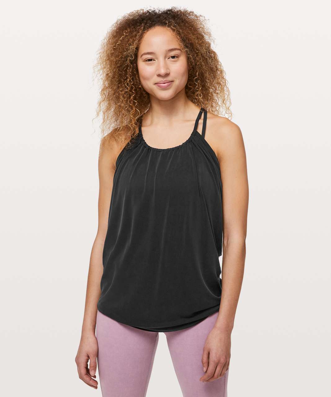 Ivivva Lululemon Girl Double Dutch Tank Top Strappy Mesh Racerback