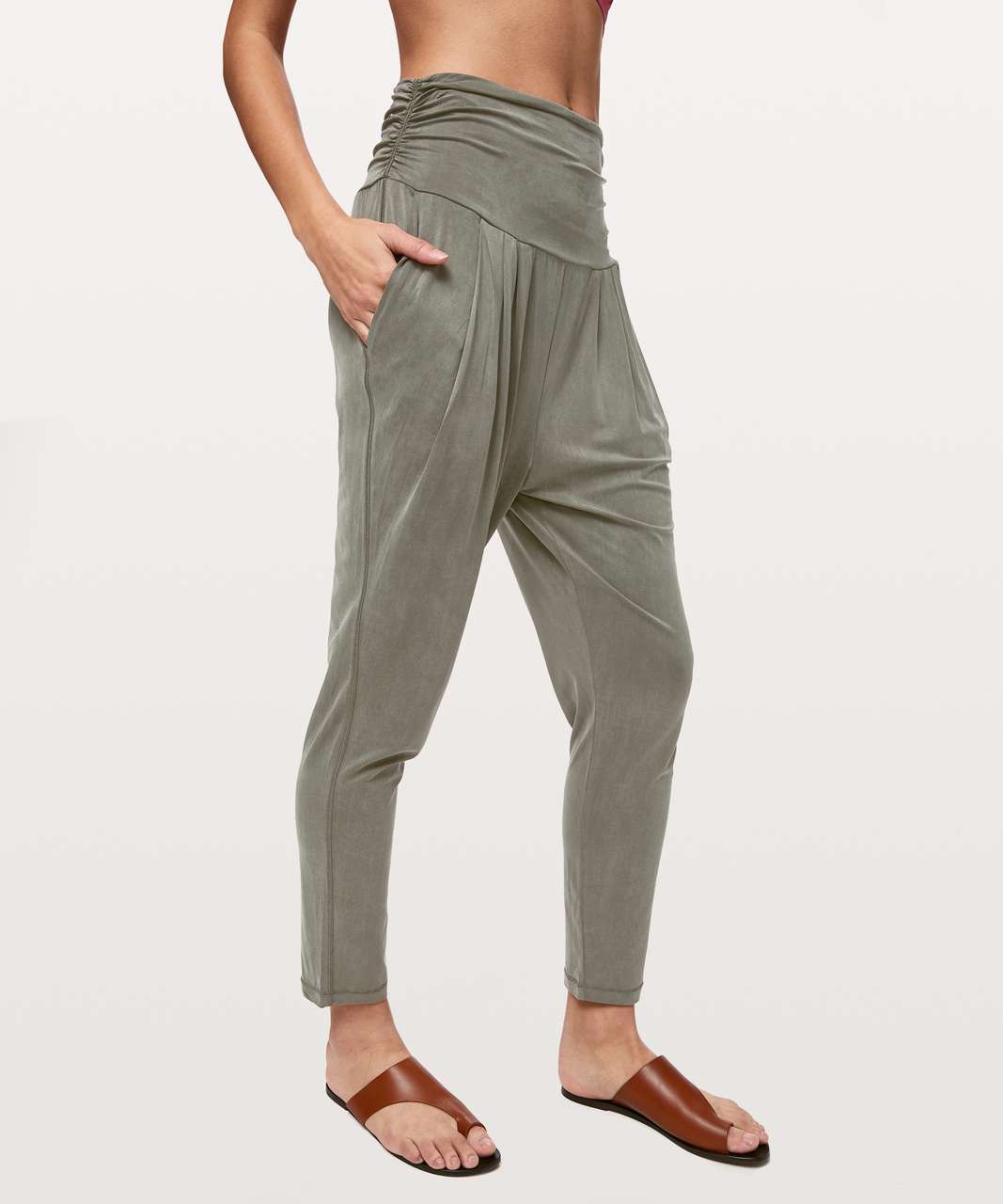 Lululemon Into Something Good Pant - Grey Sage