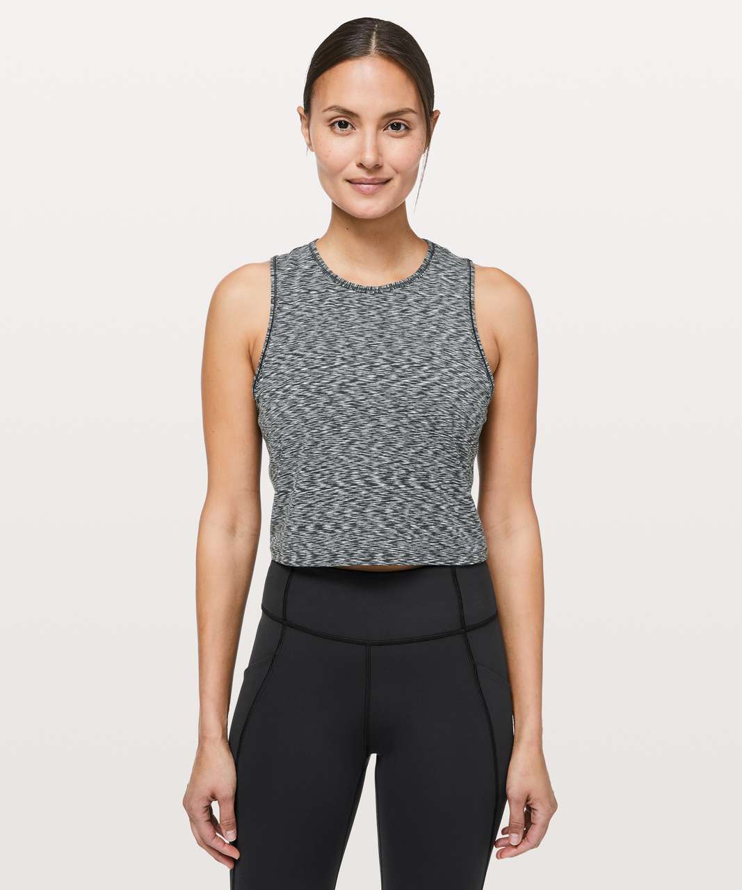 Lululemon Cinch Me Up Front Tank - Black - lulu fanatics