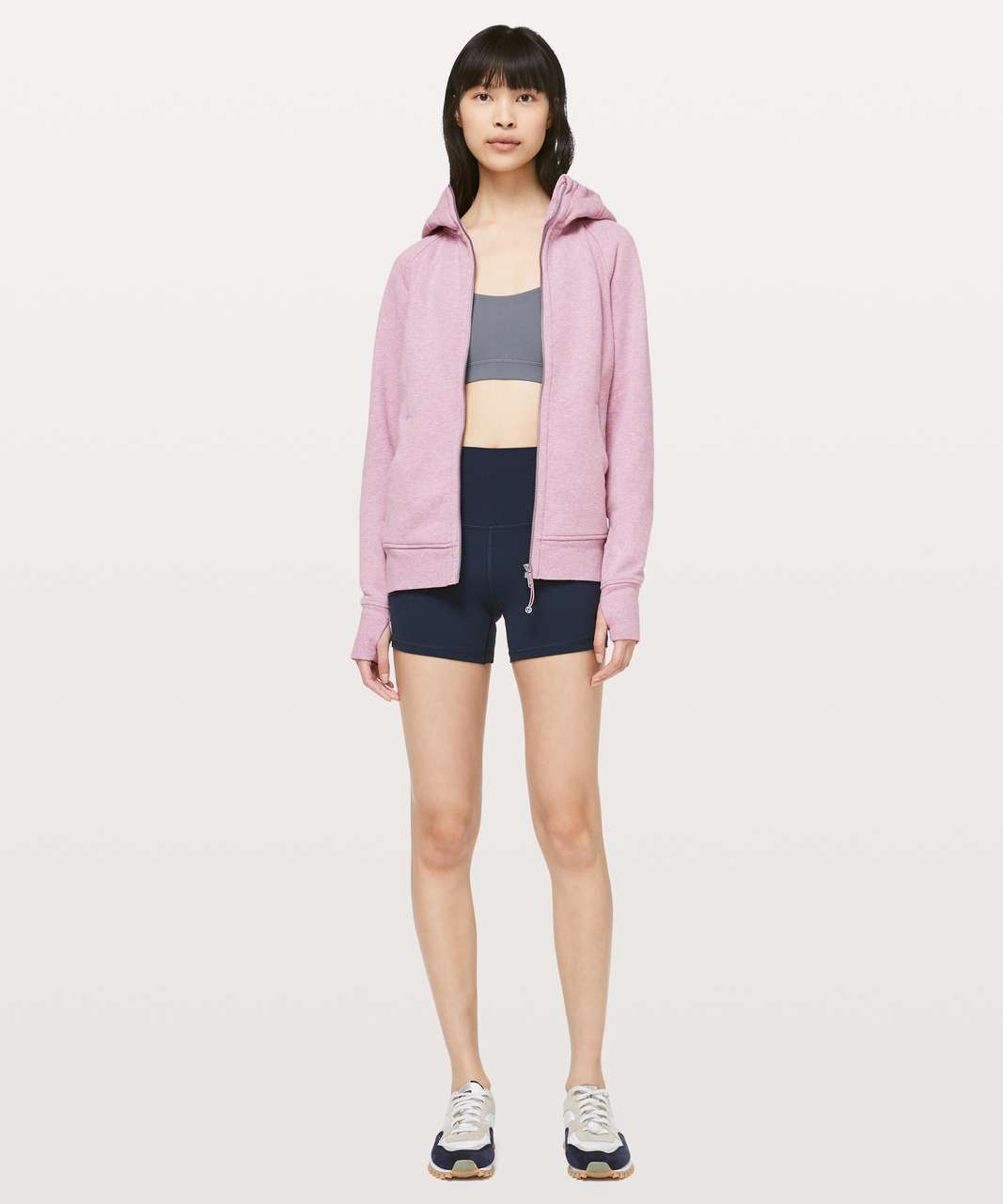 Lululemon Scuba Hoodie *Light Cotton Fleece - Heathered Dusty Rose