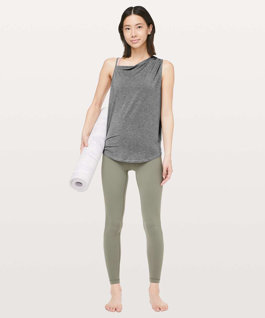 Lululemon Dare To Drop Tank - Heathered Core Medium Grey