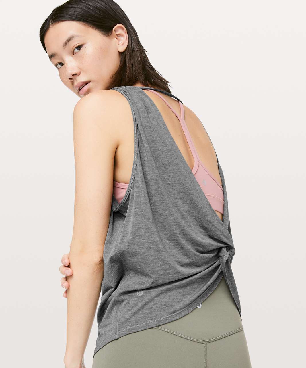 Lululemon Dare To Drop Tank - Heathered Core Medium Grey