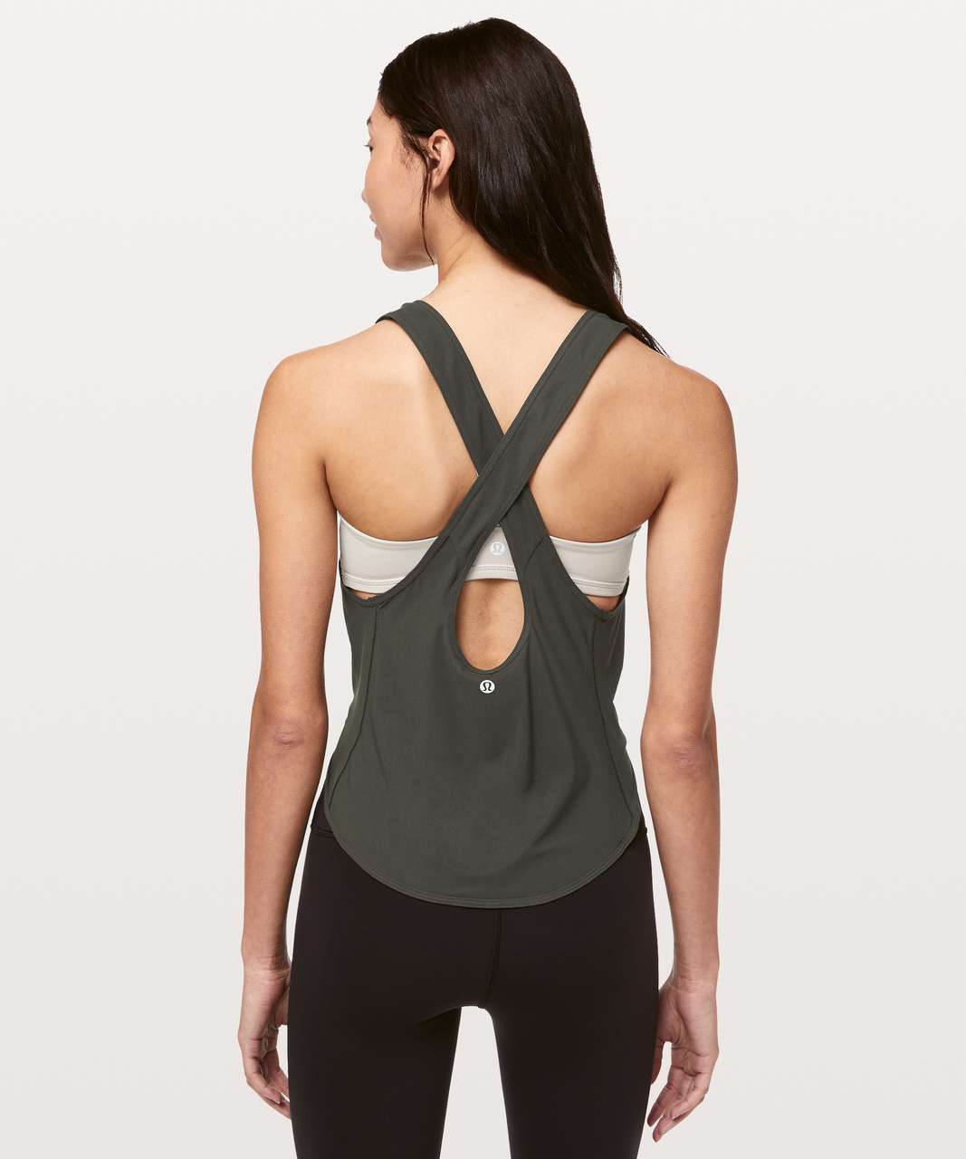 Lululemon Call It A Tie Tank - Dark Olive