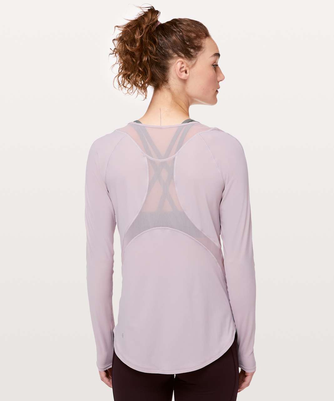 Lululemon Sculpt Long Sleeve - Powdered Mauve