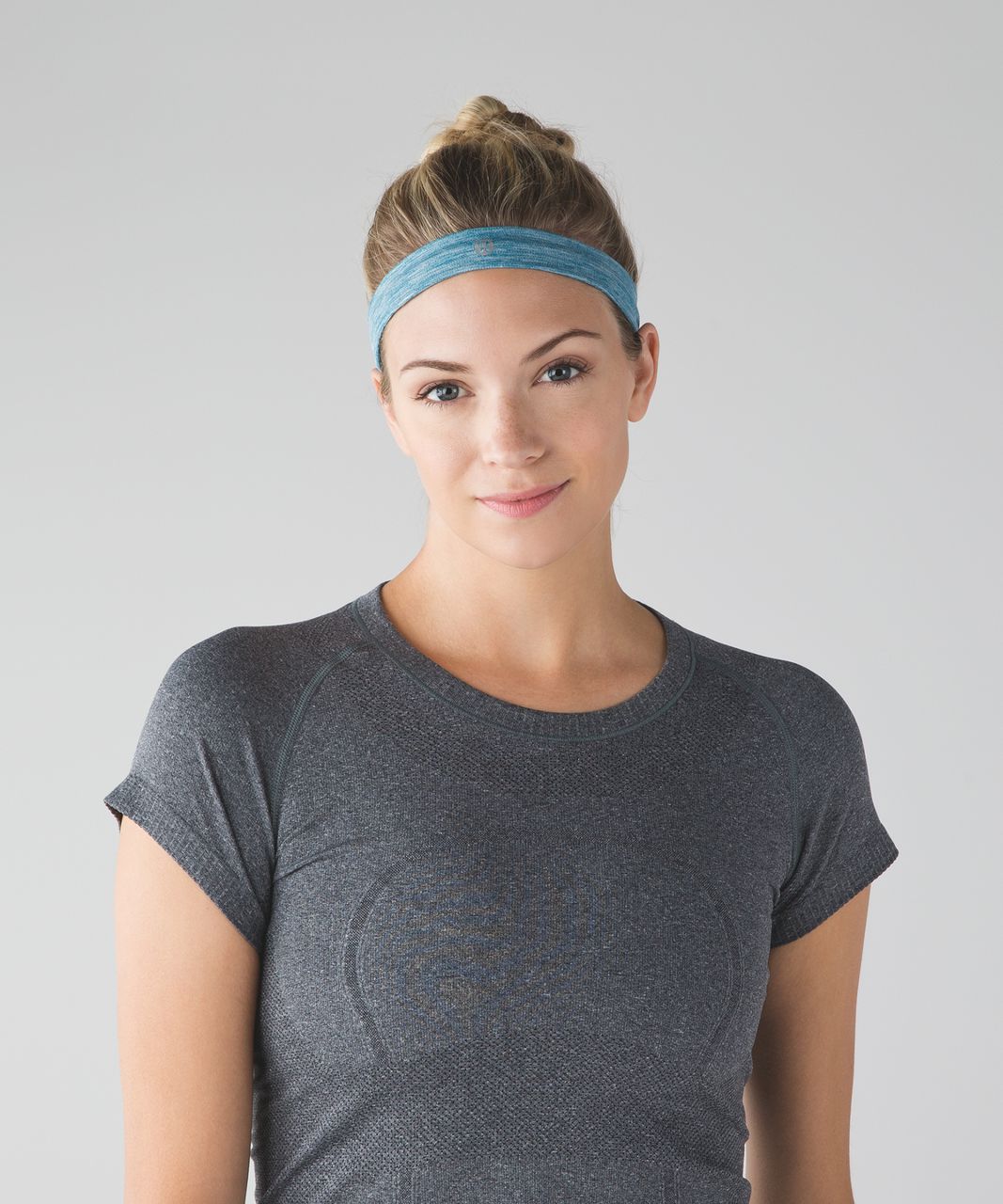 Lululemon Cardio Cross Trainer Headband - Heathered Tofino Teal