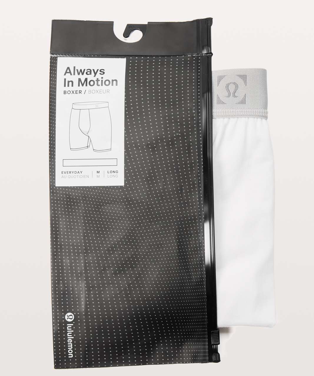 Lululemon Always In Motion Boxer *The Long One 7" - White