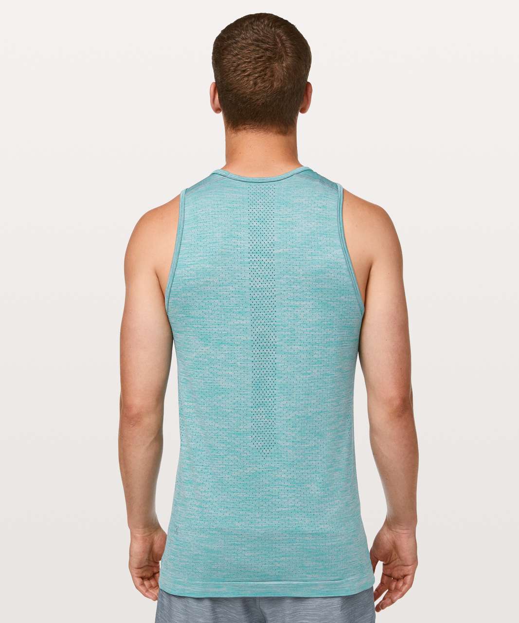 Lululemon Metal Vent Tech Surge Tank - Amazonite / Light Cast