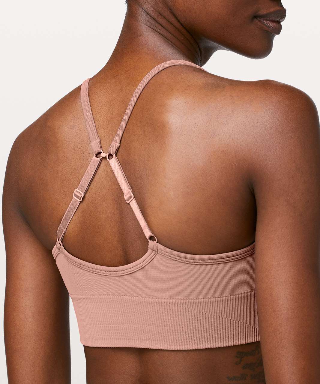 Lululemon Ebb To Street Bra II - Copper Coil