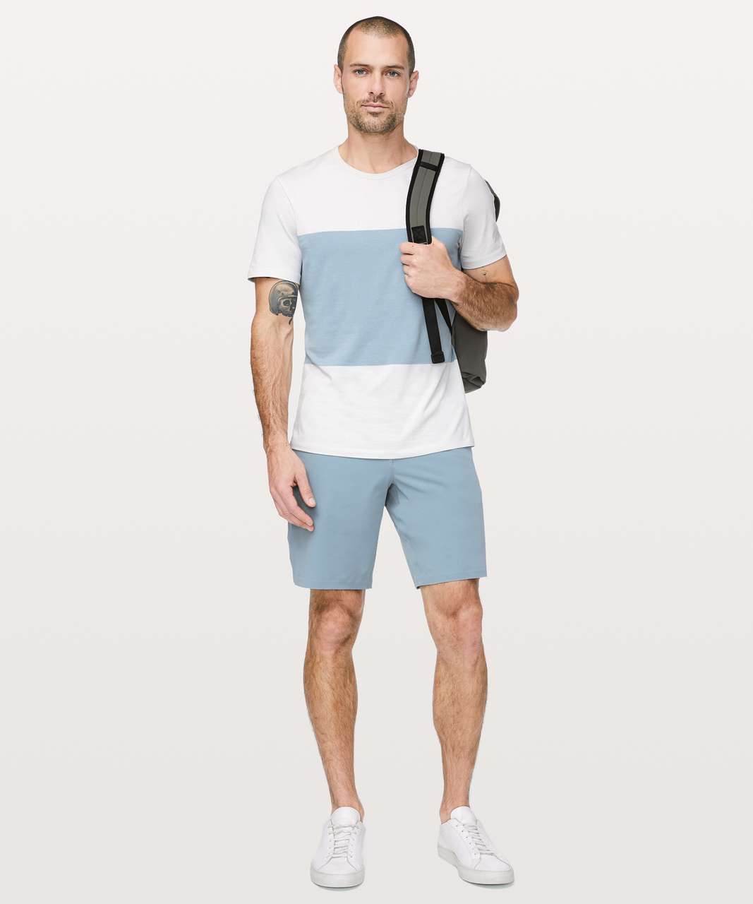 Lululemon 5 Year Basic Tee *Take Off Strip - Ocean Mist / Blue Cast