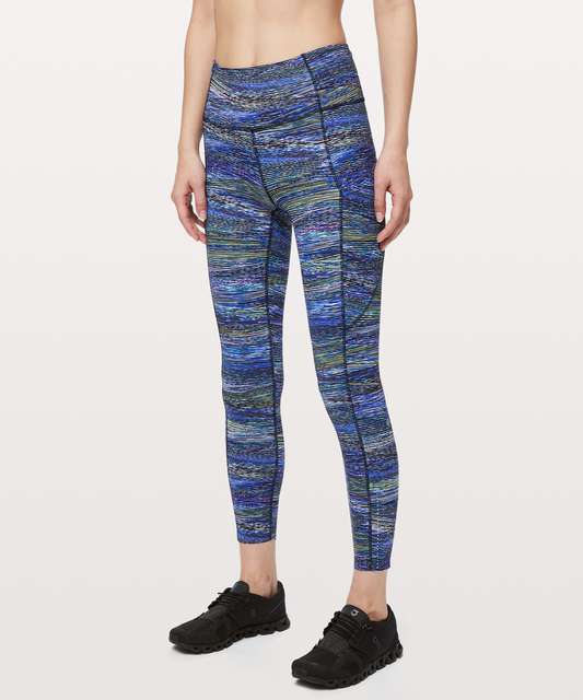 Lululemon Fast and Free High Rise Tight 25 *Ice Dye - Ice Wash