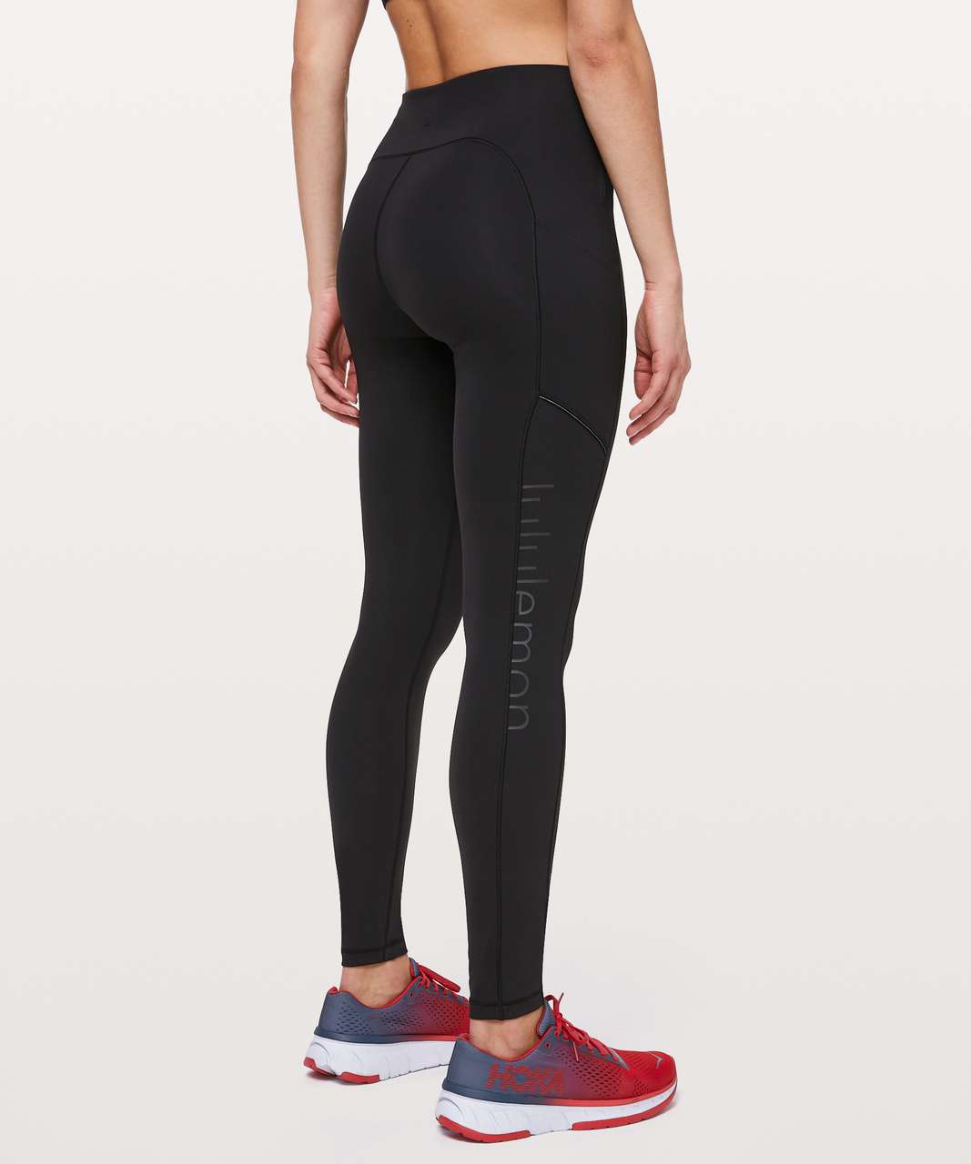 Lululemon Speed Tight IV (Brushed) - Black / Sequin Dot Black