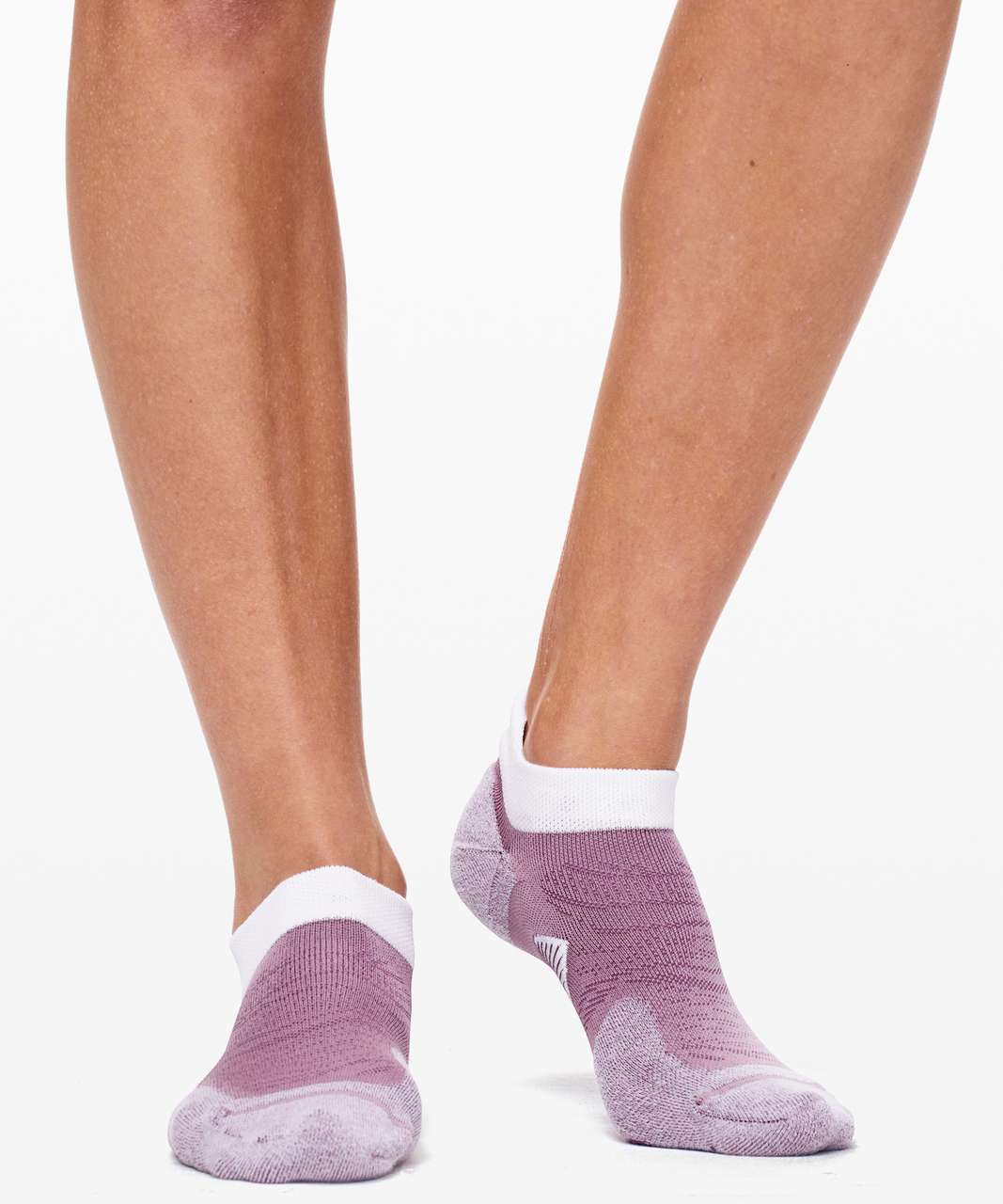 Lululemon Speed Sock *Silver - Vintage Mauve / Vintage Plum