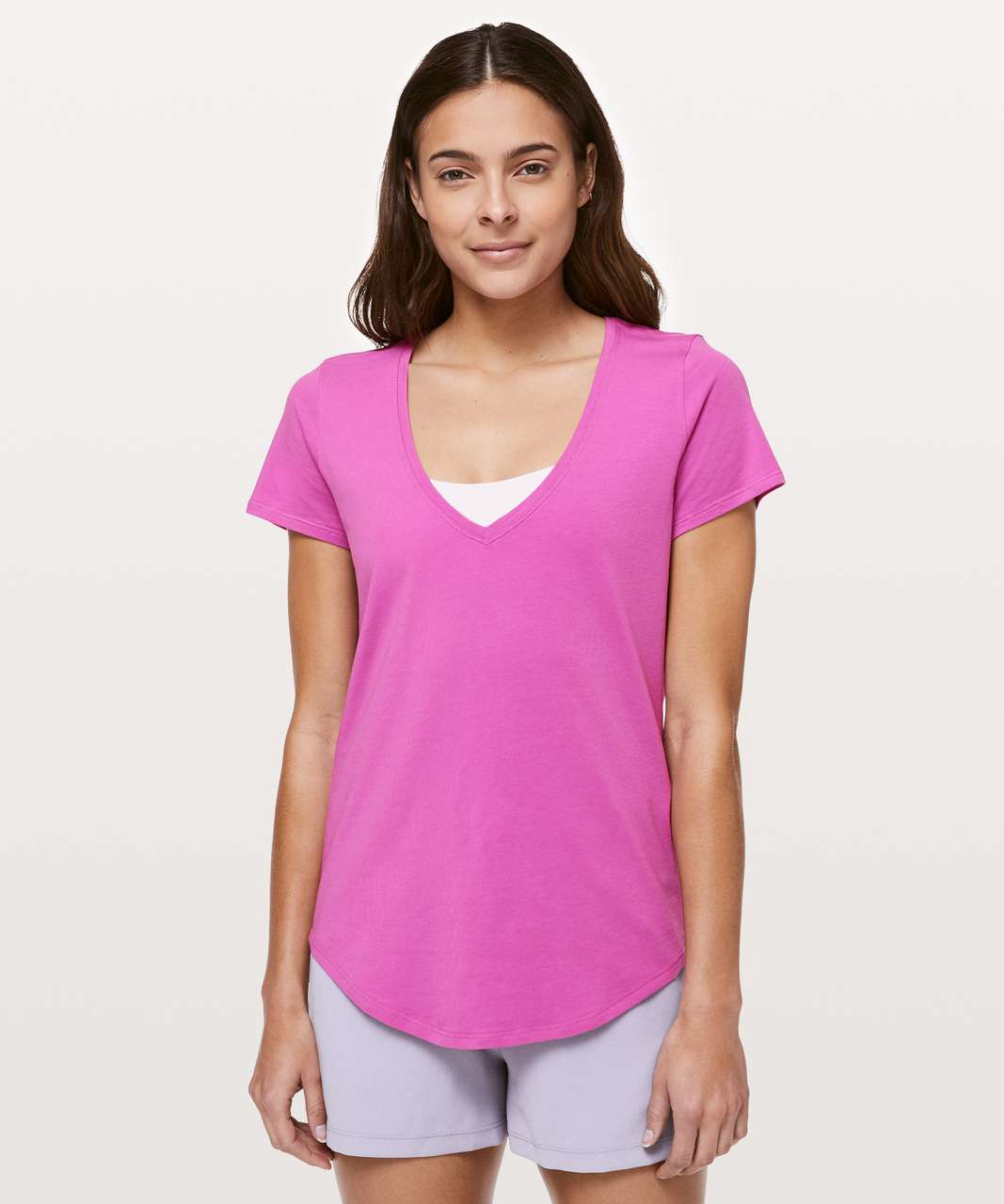 Lululemon Love Tee V - Hyacinth