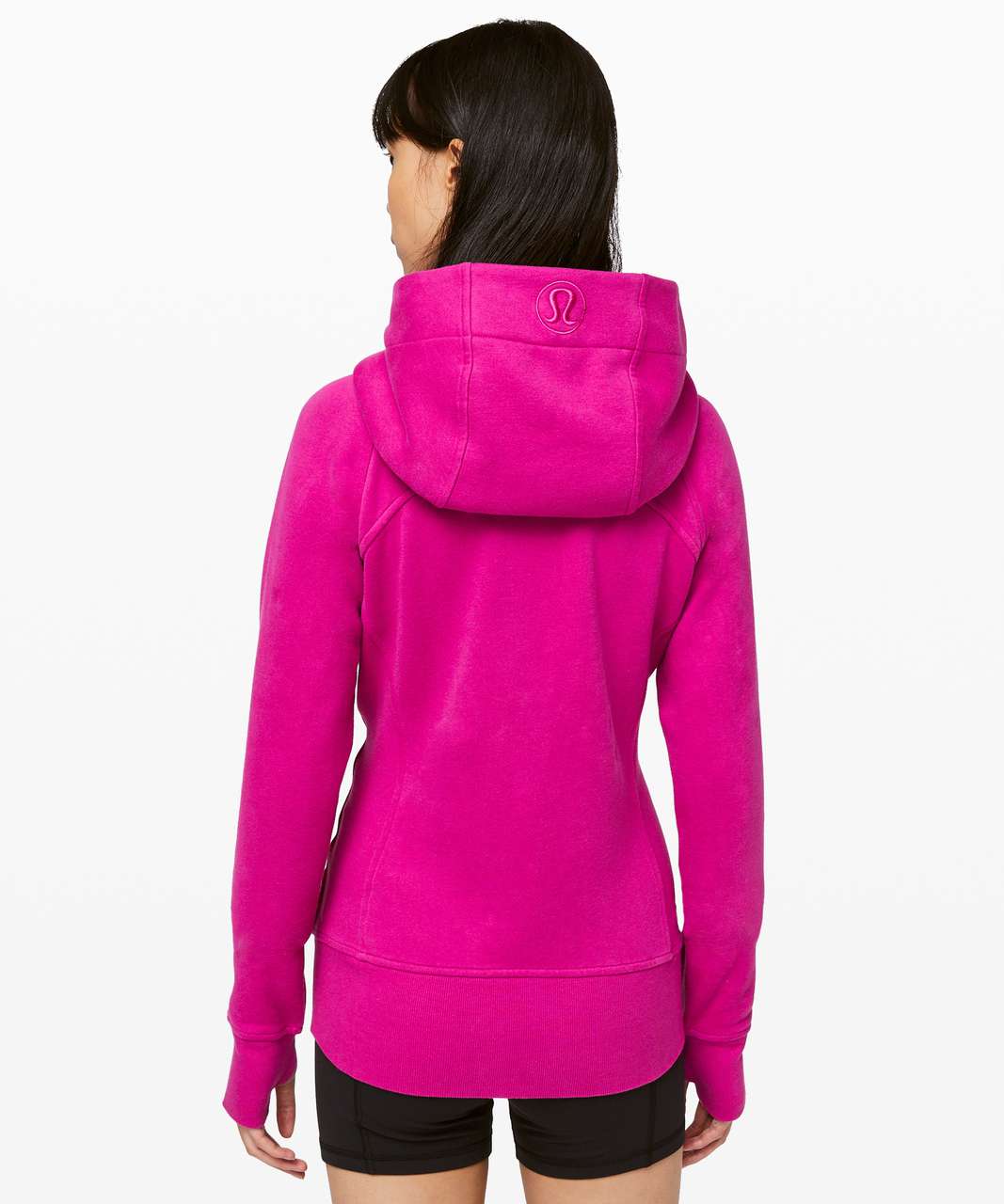 lululemon Women's Scuba Hoodie Light Cotton Fleece, Pink Taupe